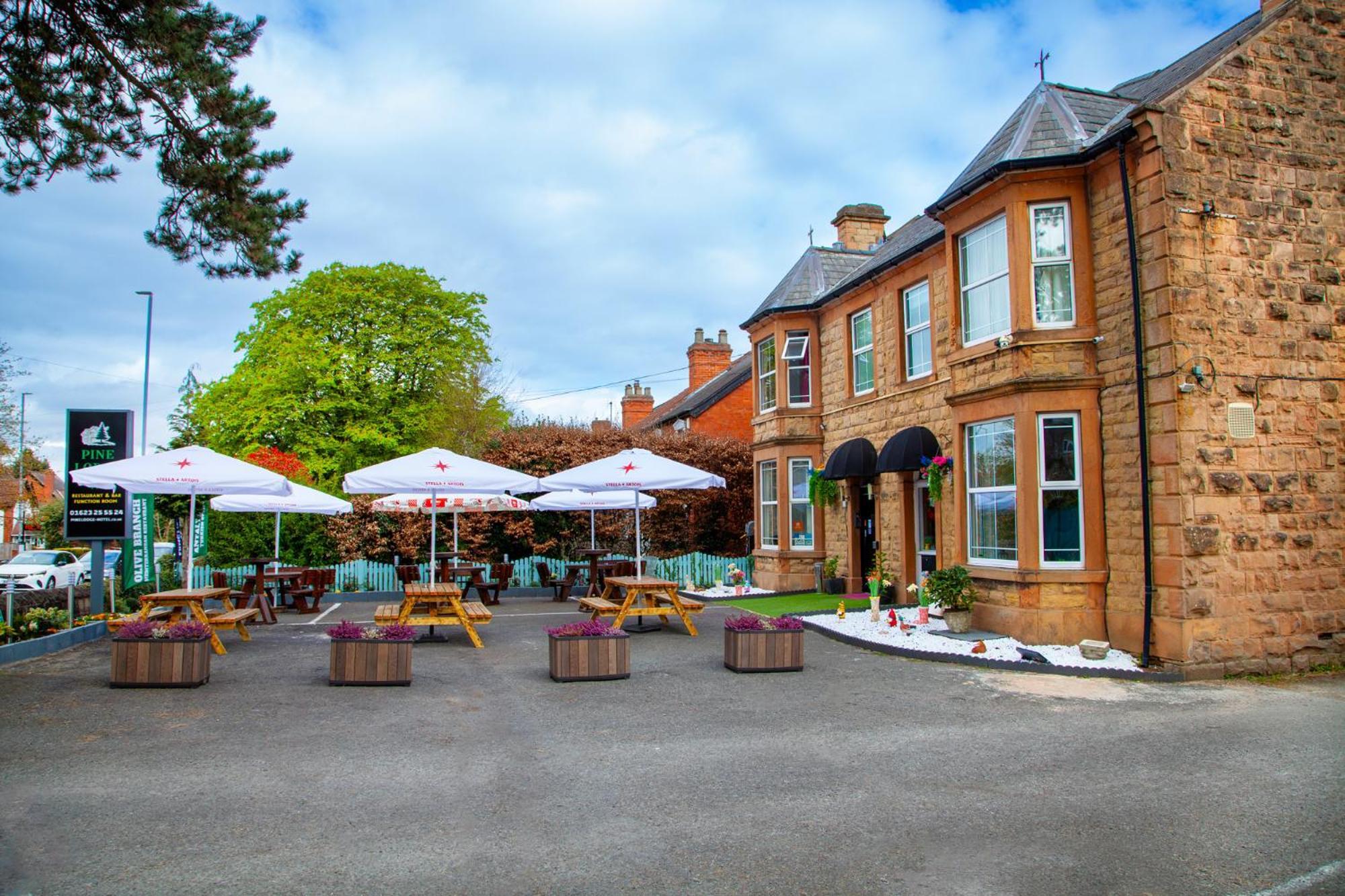 Pine Lodge Hotel & Restaurant Mansfield Luaran gambar
